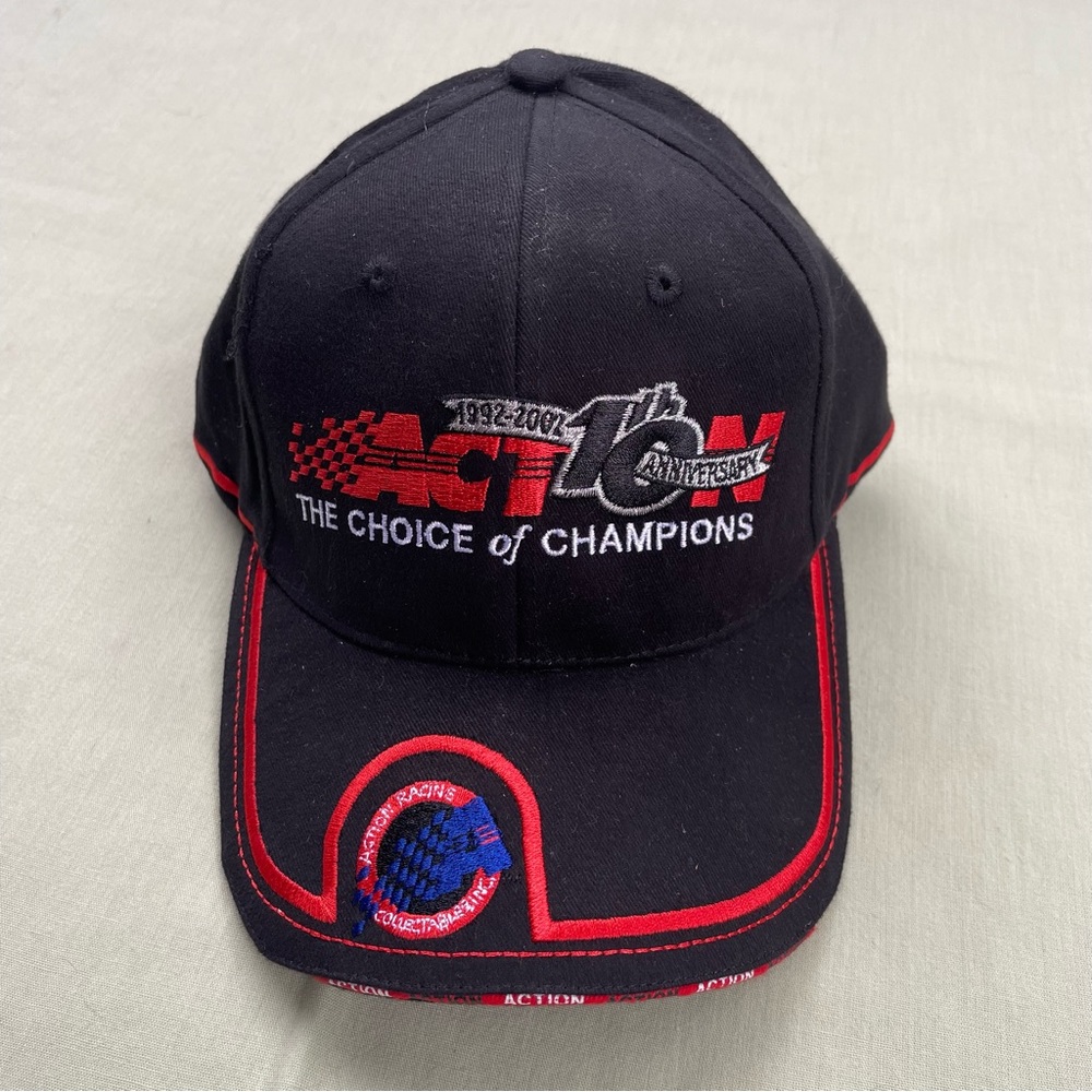 Action racing 10th anniversary hat